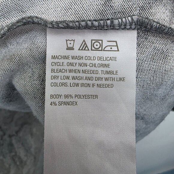 Colleen Lopez Women Open Front Tie Dye Long Sleeve Cardigan Sweater Black Gray M - Picture 12 of 15